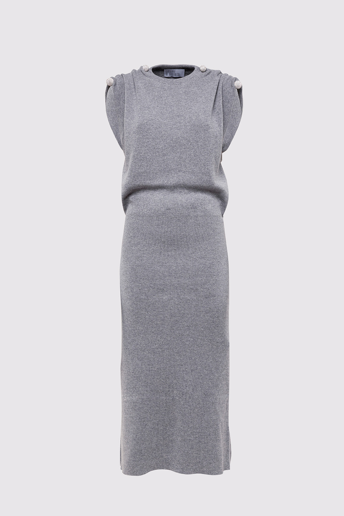 GIUSEPPE DI MORABITO: KNITTED LONG DRESS