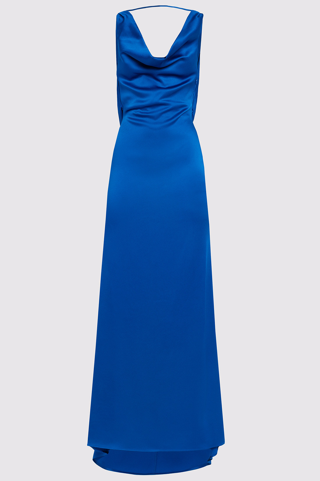 GIUSEPPE DI MORABITO: SATIN LONG DRESS