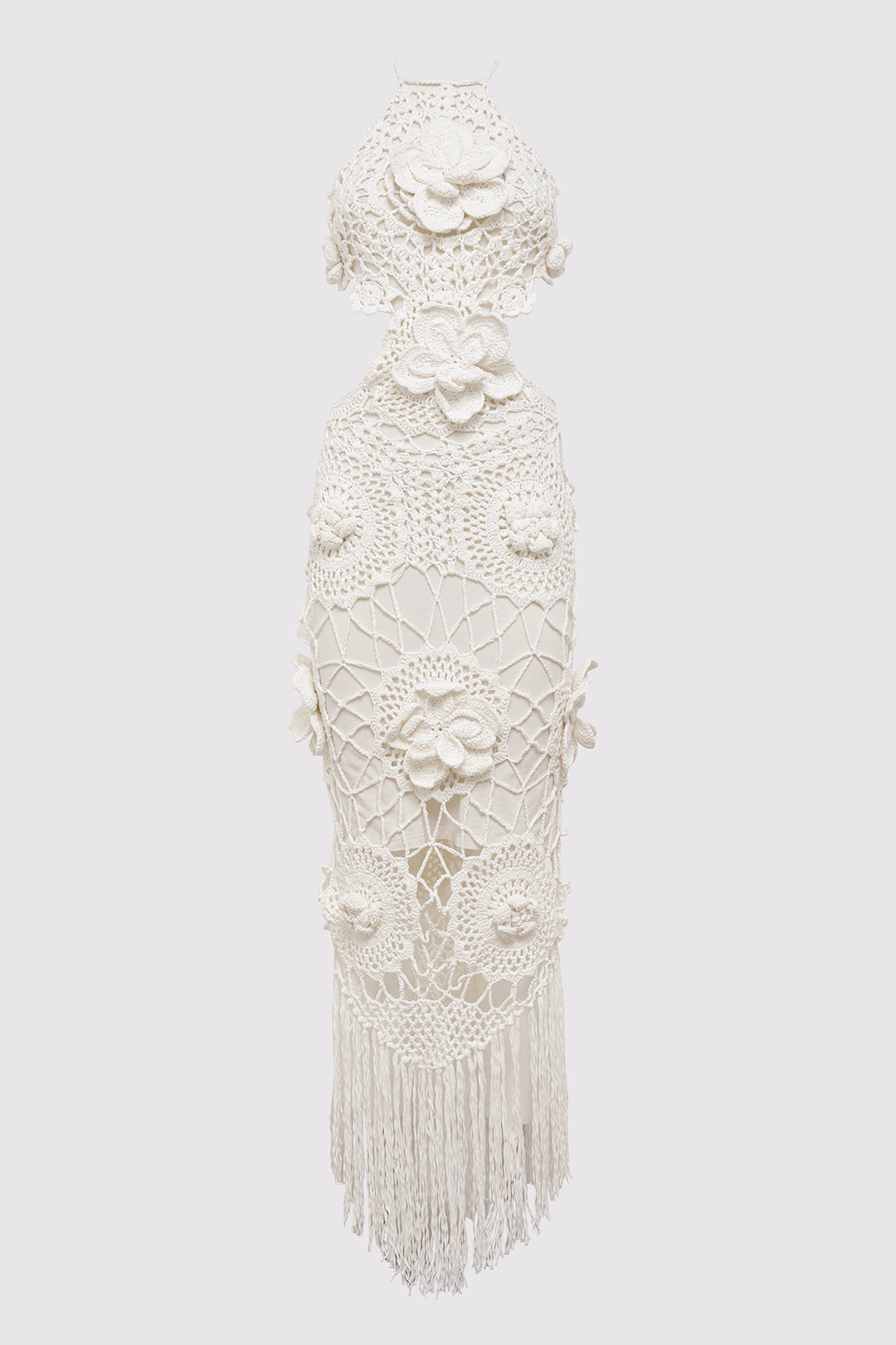 GIUSEPPE DI MORABITO: MACRAMÉ DRESS