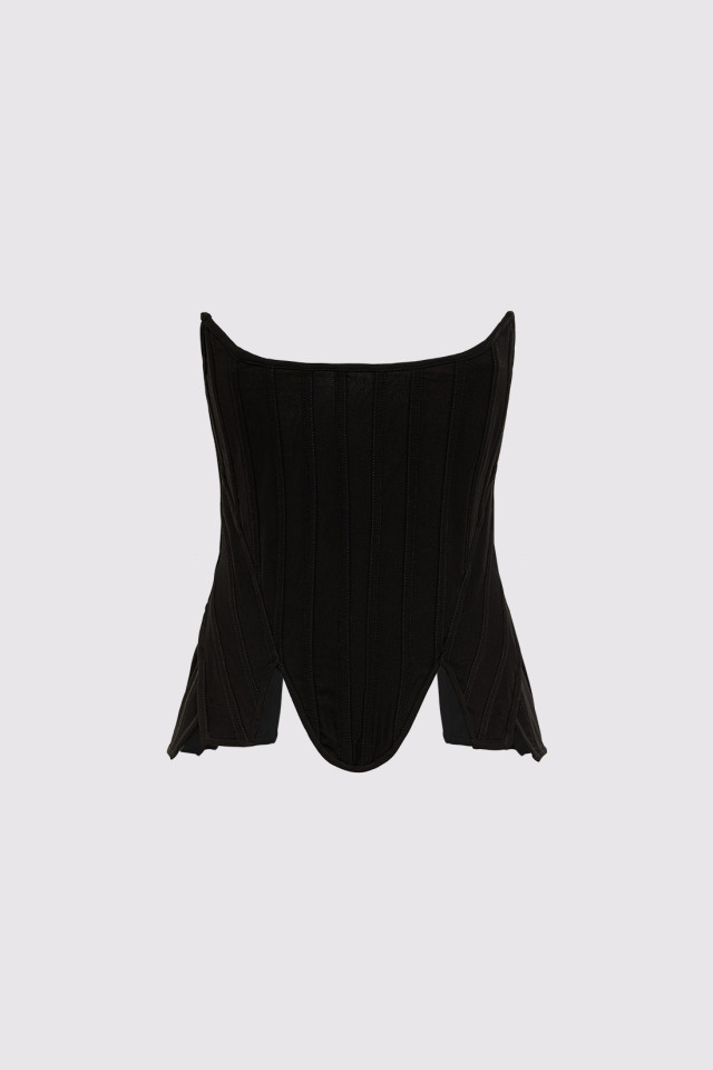 SILK BUSTIER