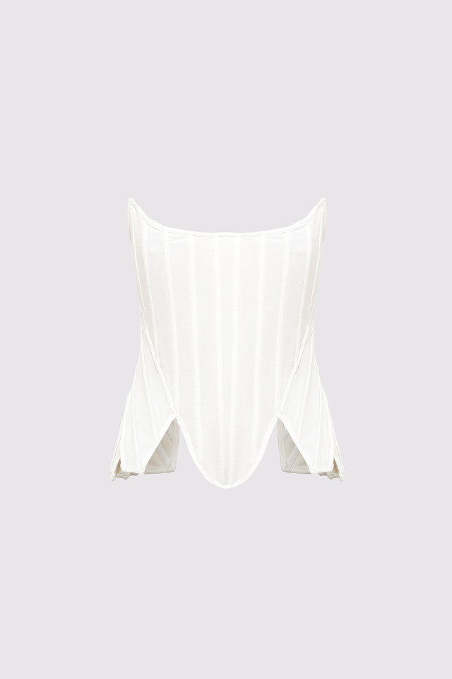 SILK BUSTIER