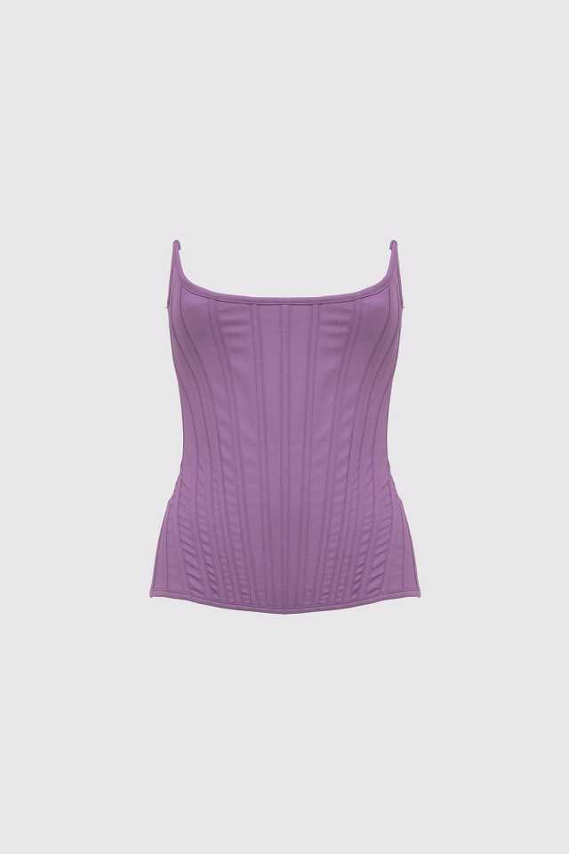 BUSTIER DI SETA