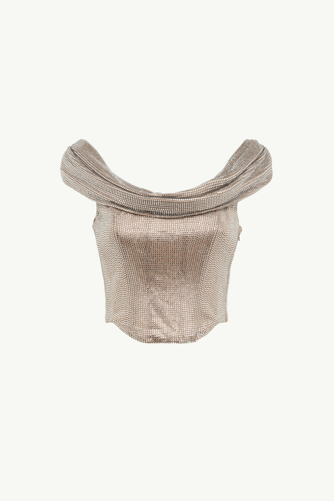【Giuseppe Di Morabito】装飾付きベスト Bustier Studded With Crystals