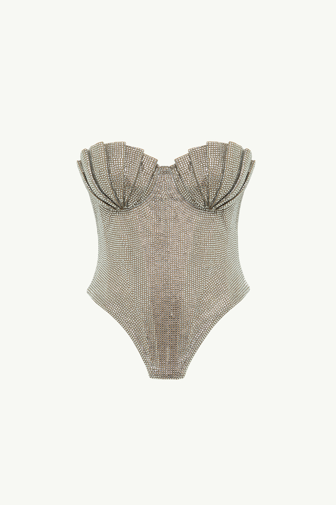 GIUSEPPE DI MORABITO: CRYSTAL-STUDDED BUSTIER