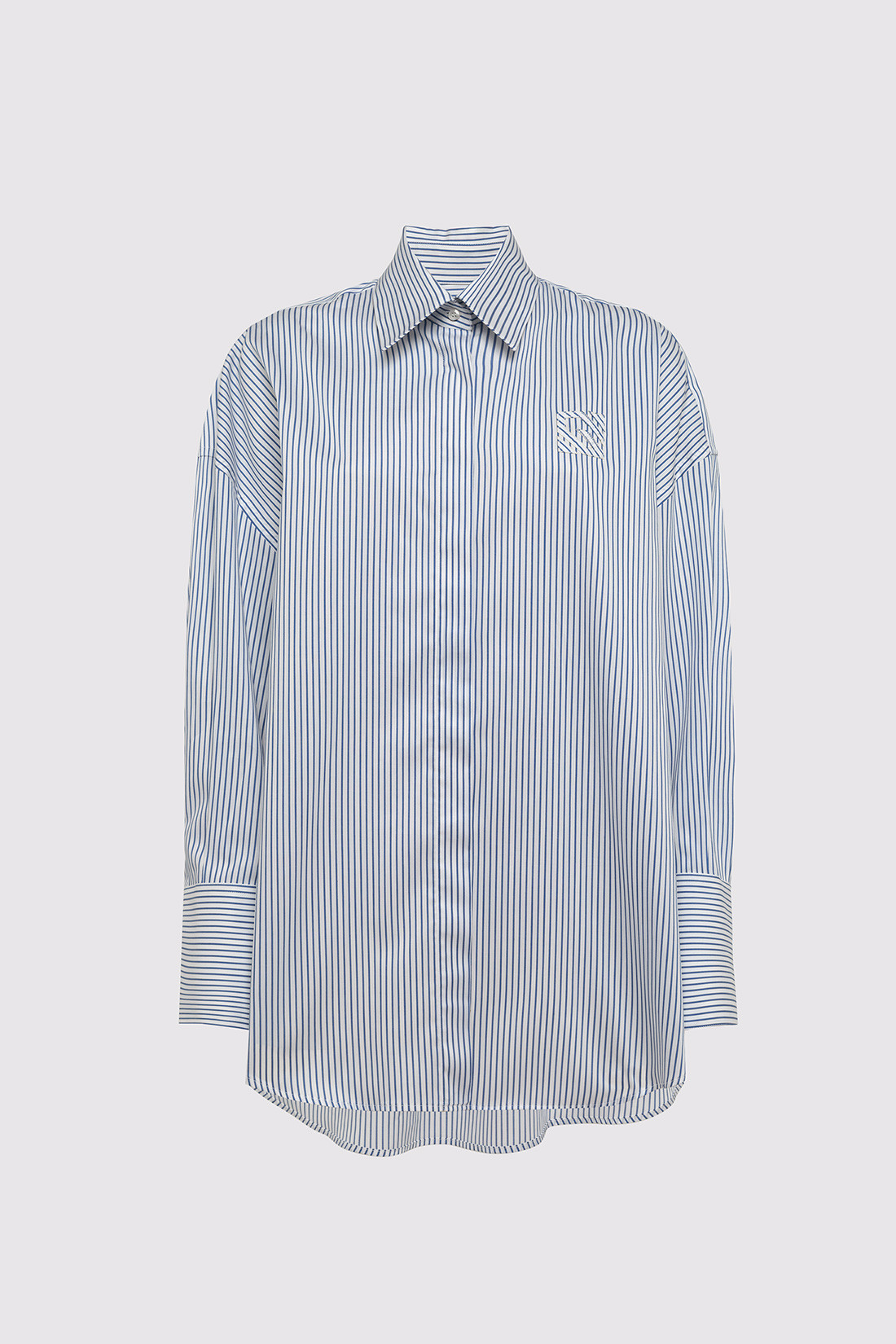 GIUSEPPE DI MORABITO: OVERSIZED STRIPED SHIRT