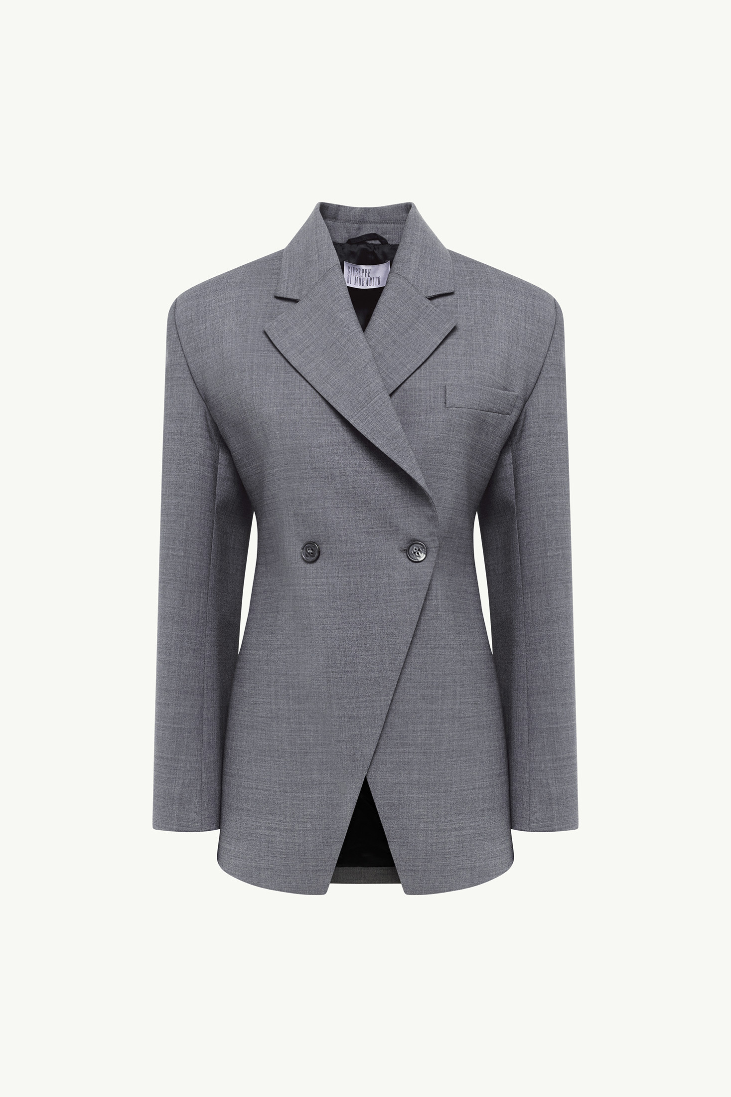 Fitted Double-breasted Jacket