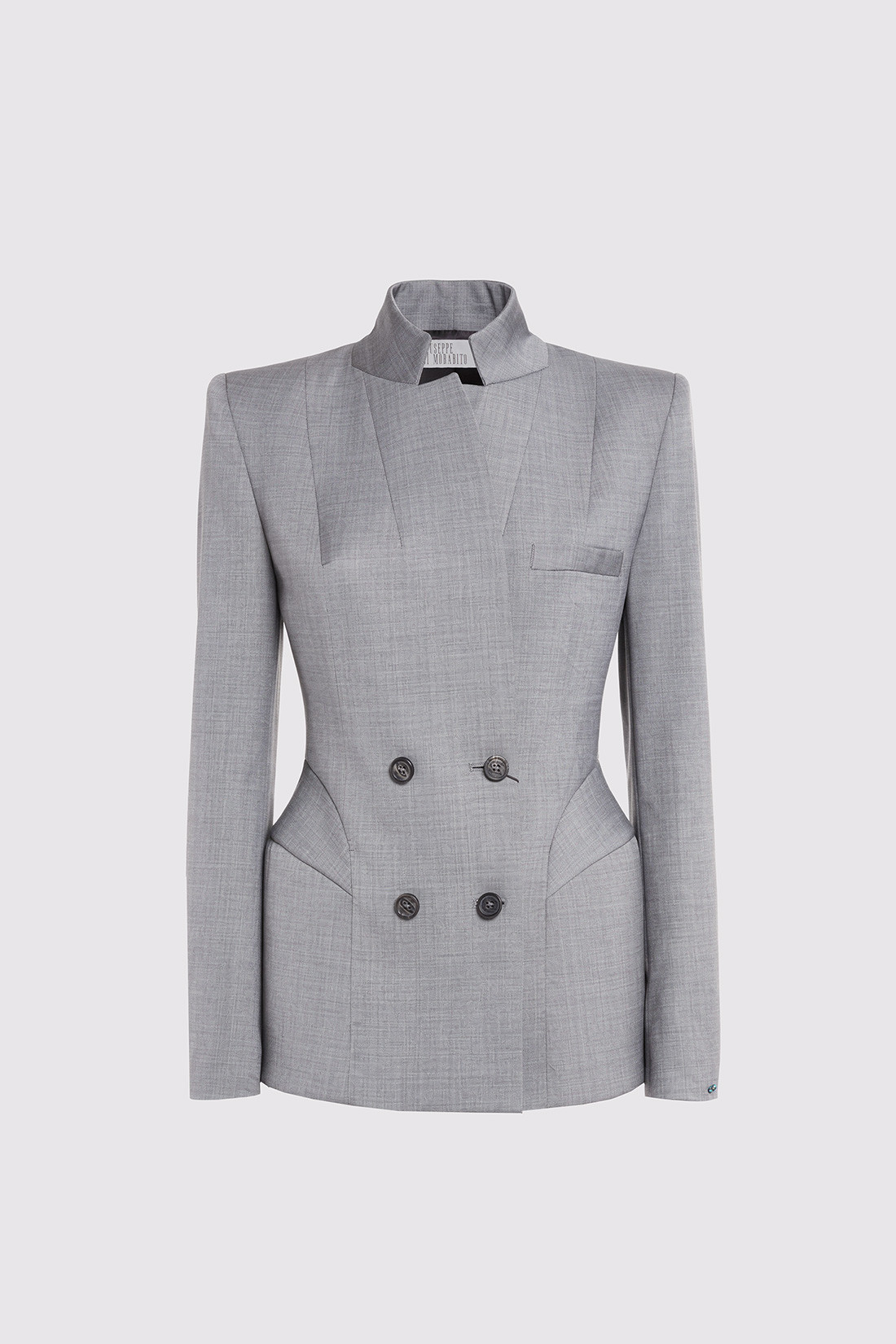 GIUSEPPE DI MORABITO: FITTED DOUBLE-BREASTED JACKET