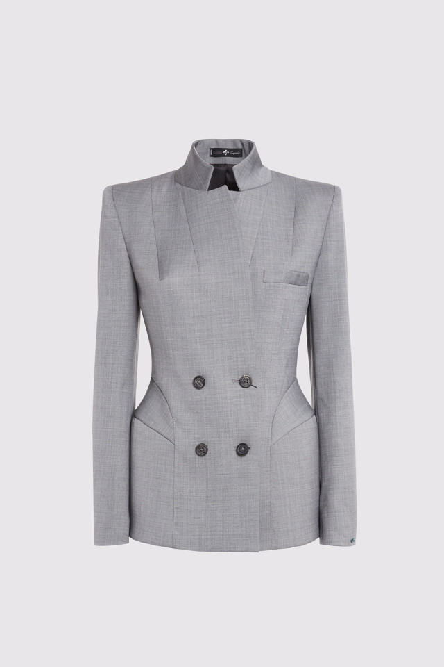 GIACCA DOPPIOPETTO AVVITATA