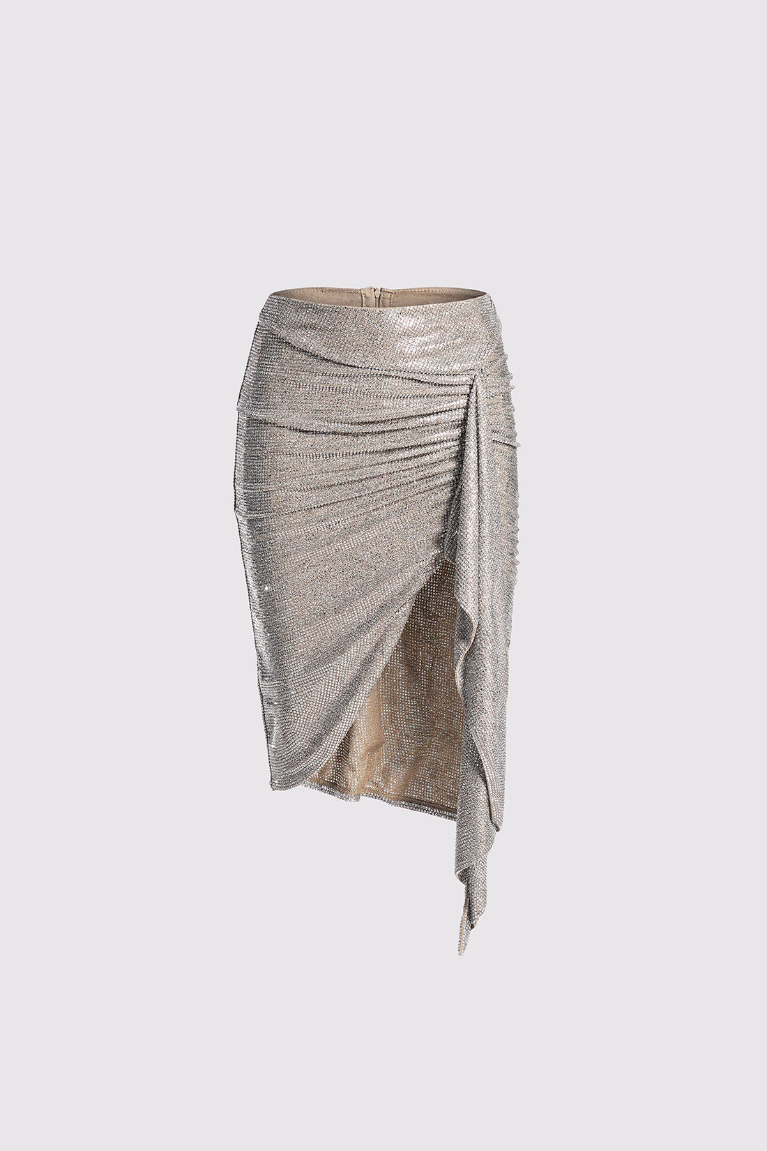 GIUSEPPE DI MORABITO: CRYSTAL-DECORATED SKIRT