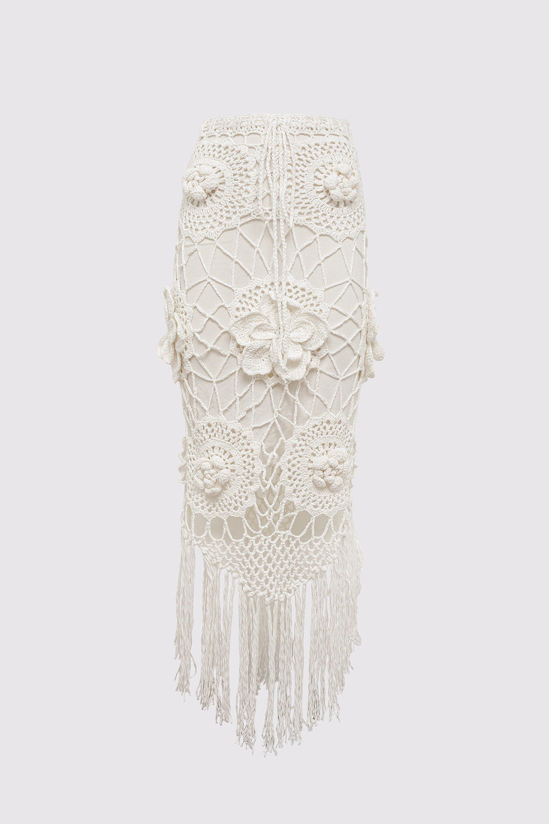 GIUSEPPE DI MORABITO: MACRAMÉ SKIRT