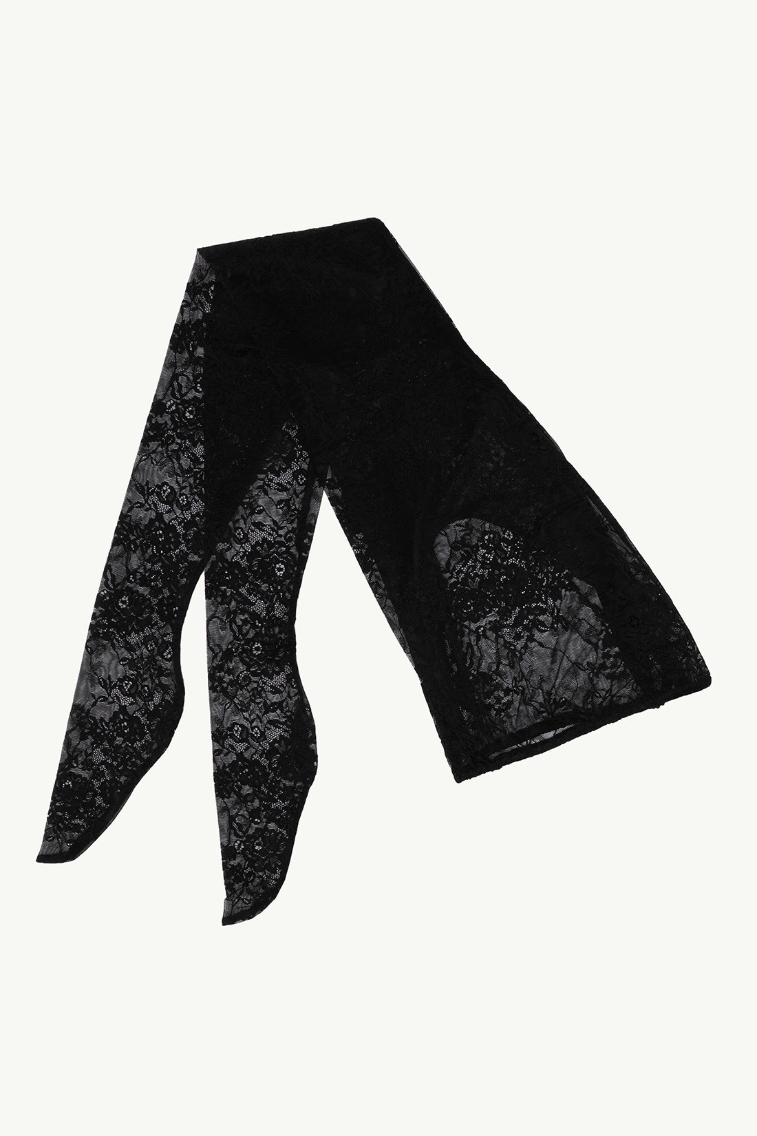 GIUSEPPE DI MORABITO: LEGGINGS IN TEXTURED LACE