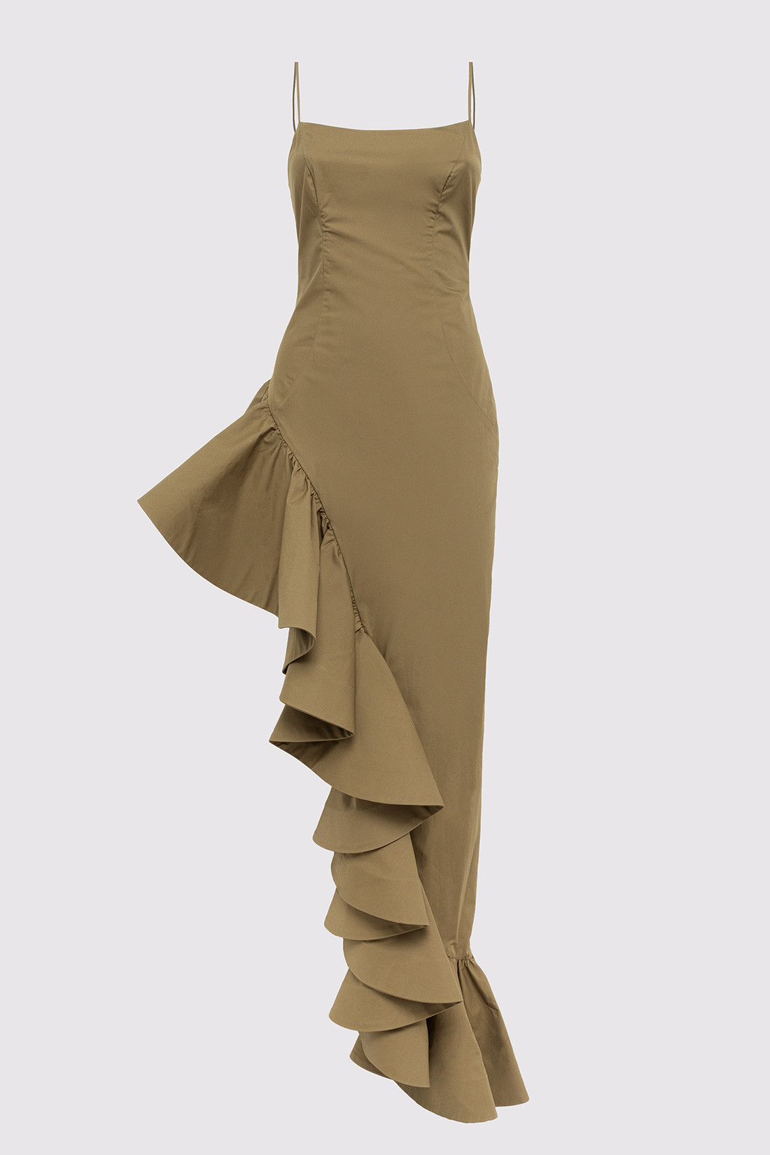 GIUSEPPE DI MORABITO: LONG DRESS CON BALZE 