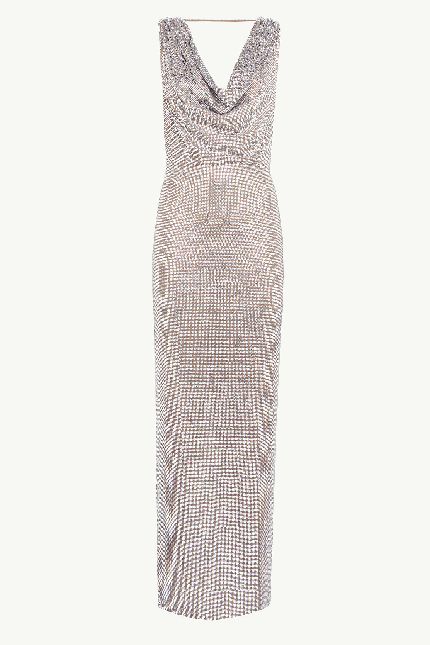 silver studded dress AiiRZ High Neck Studded Mini Dress With Flared Bell Sleeves Silver Metal Stud Details Bodycon Party Evening Wear Fall Winter FashionMISSGUIDED