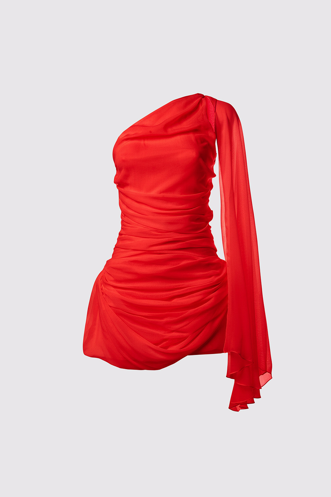 GIUSEPPE DI MORABITO: DRAPED MINI DRESS