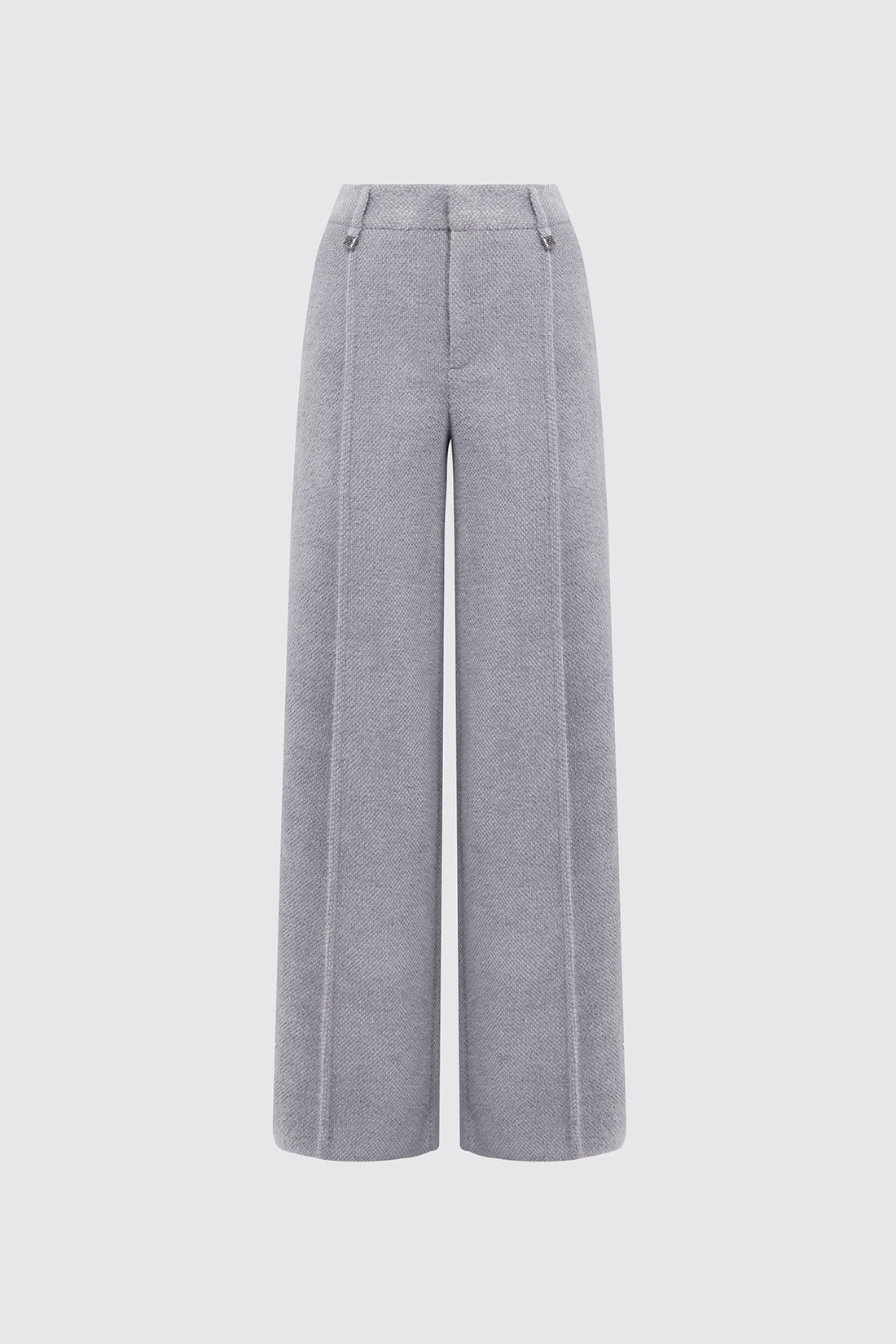 GIUSEPPE DI MORABITO: WIDE-LEG PANTS IN BOUCLE WOOL.