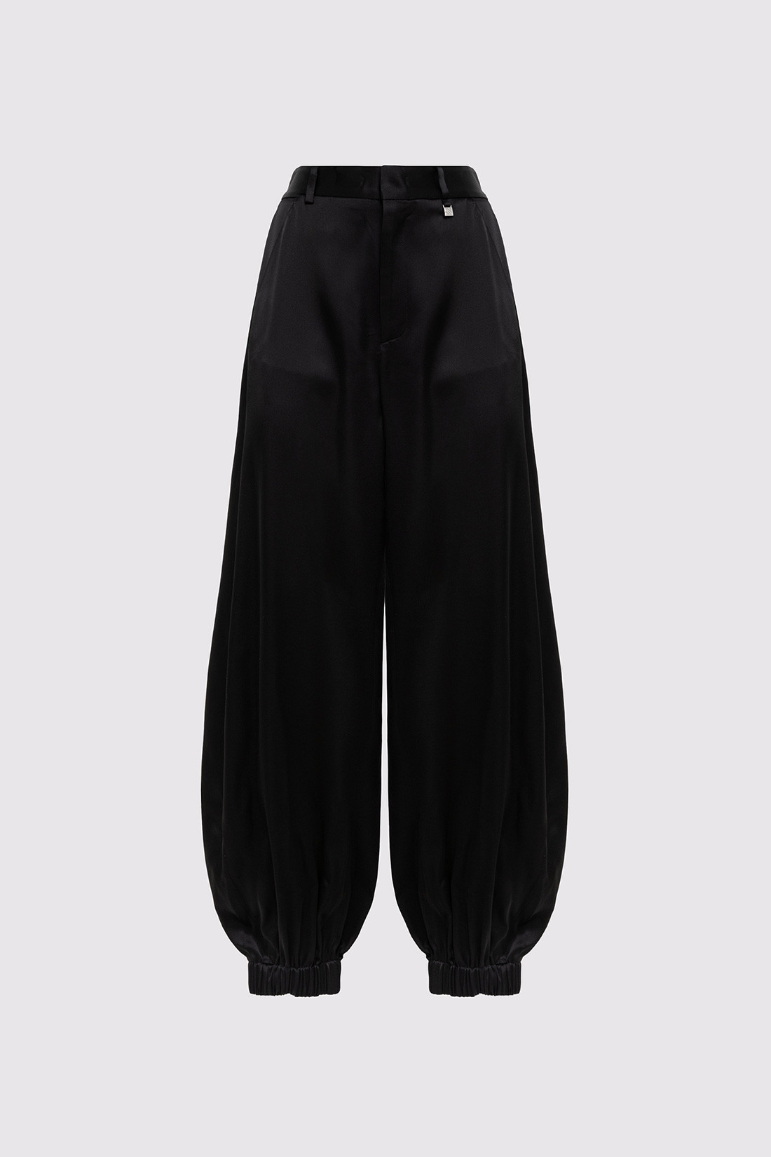 GIUSEPPE DI MORABITO: WIDE-LEG SATIN PANTS