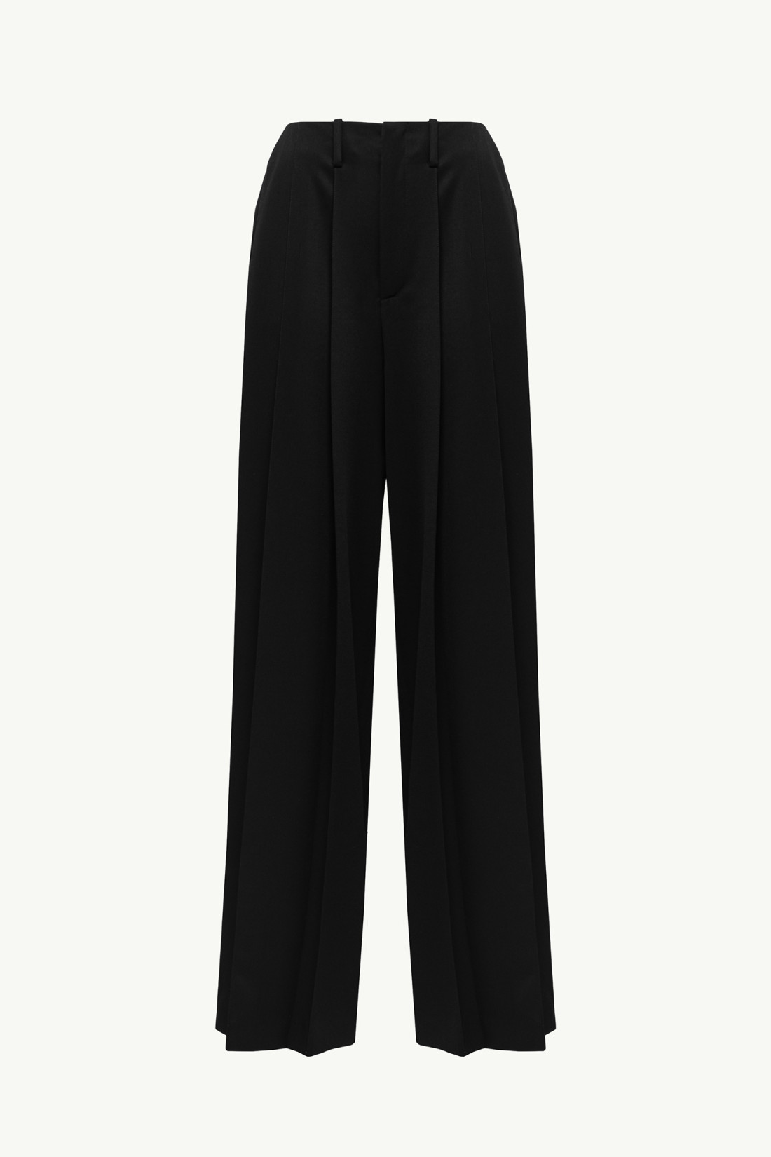 romy pants marno ブラック1 Romy Satin Pleated Pant Pants