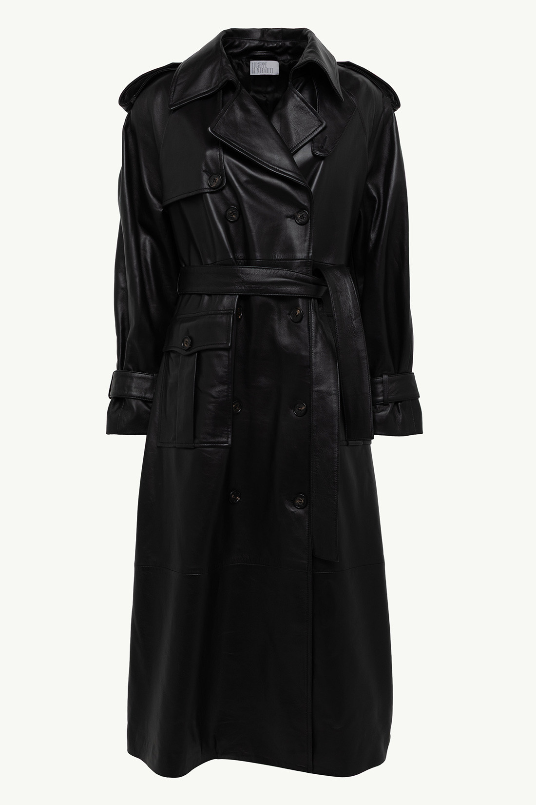 GIUSEPPE DI MORABITO: TRENCH IN PELLE