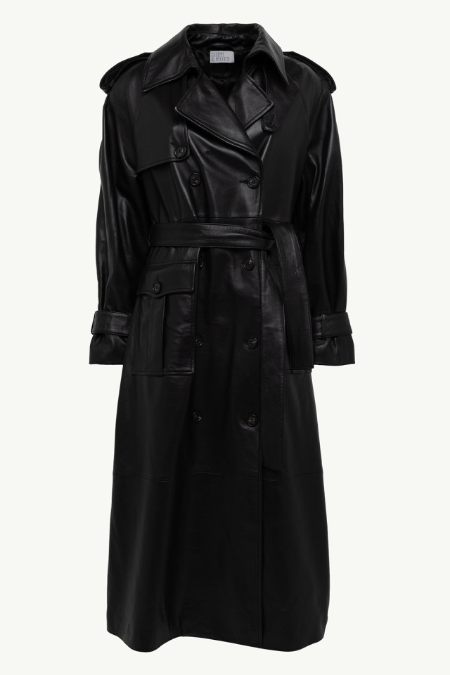 TRENCH IN LEATHER
