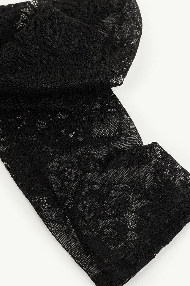 LONG GLOVES IN WORKED LACE