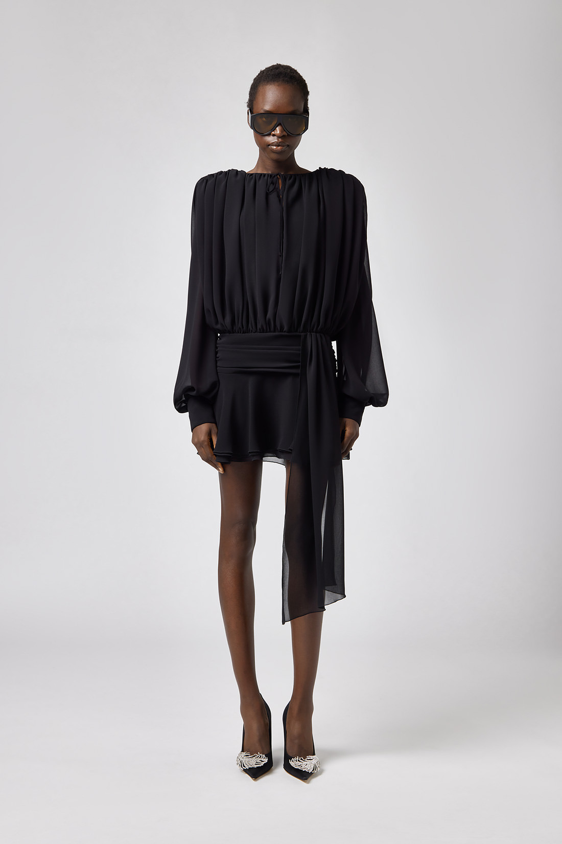 GIUSEPPE DI MORABITO: SILK DRESS