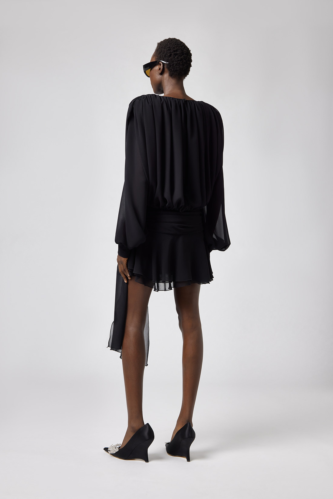 GIUSEPPE DI MORABITO: SILK DRESS