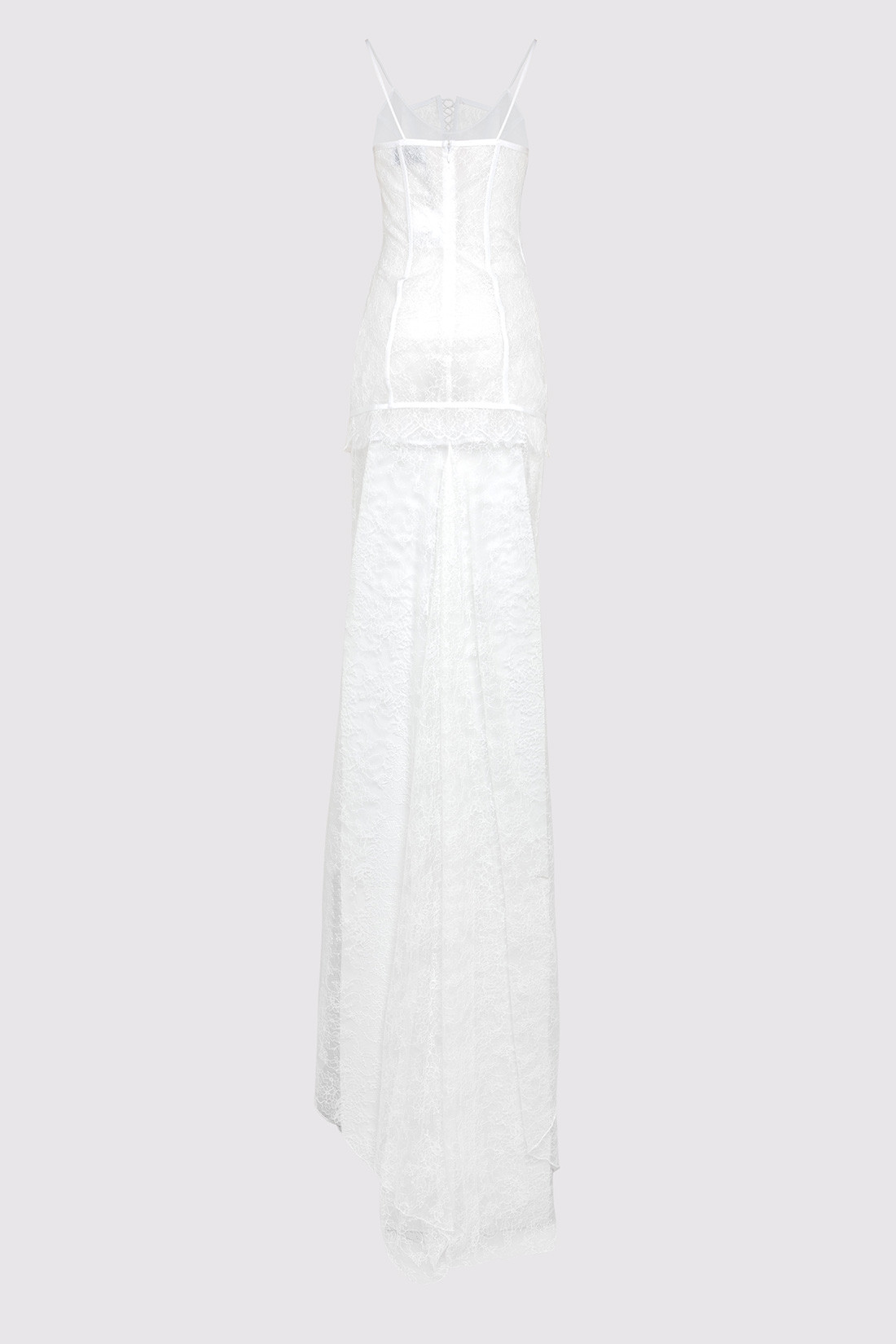 GIUSEPPE DI MORABITO: LONG LACE DRESS