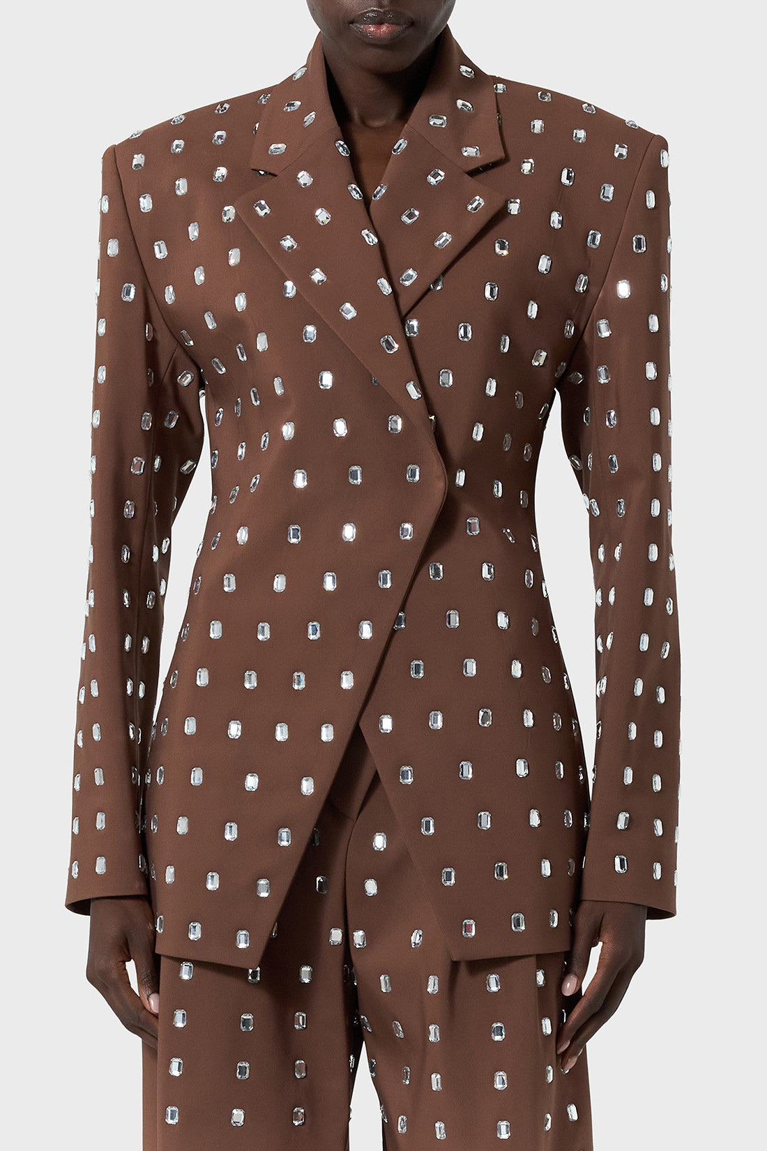 GIUSEPPE DI MORABITO: BLAZER CON MACRO CRISTALLI