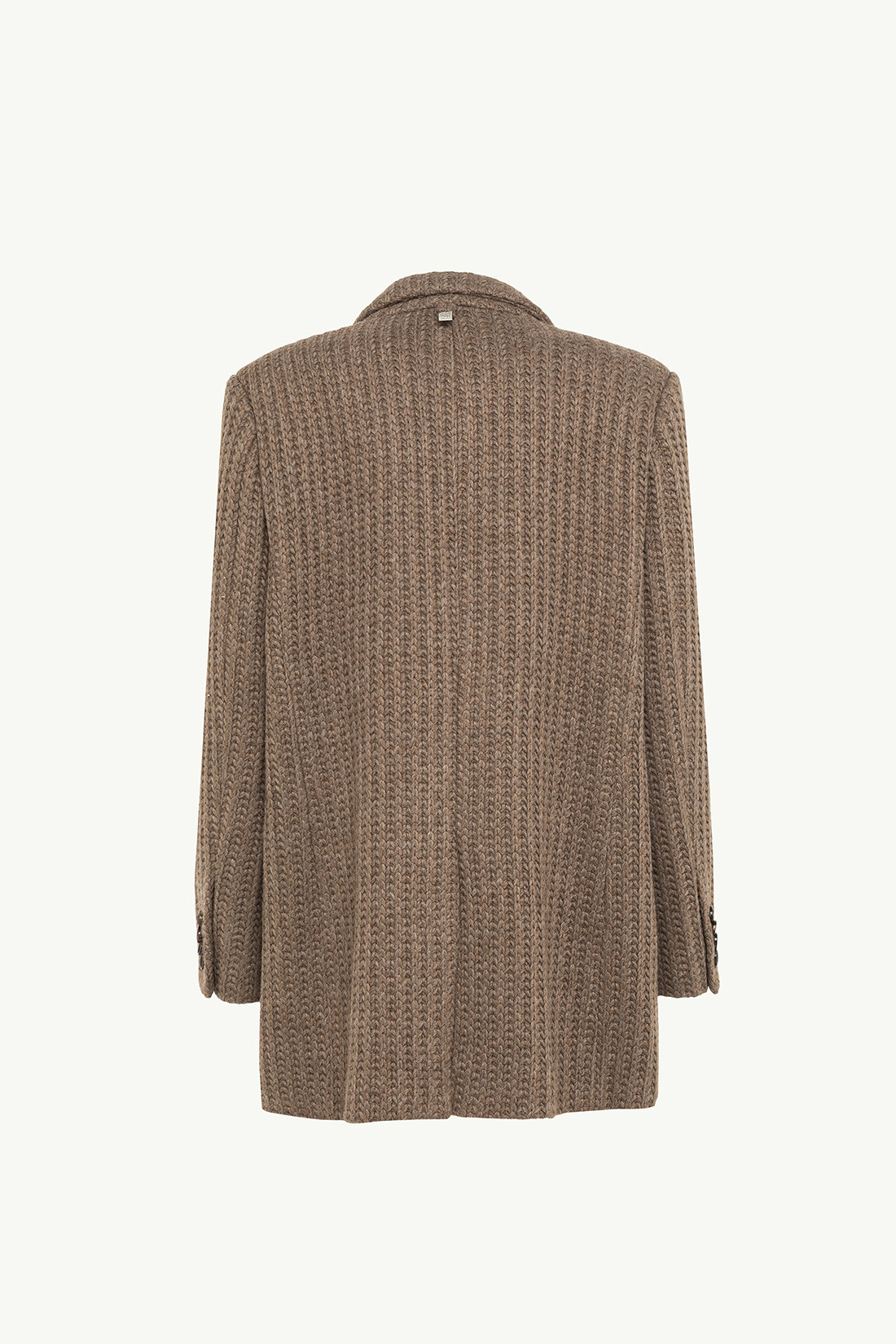 GIUSEPPE DI MORABITO: OVERSIZED BLAZER WITH DECORATIVE PIN