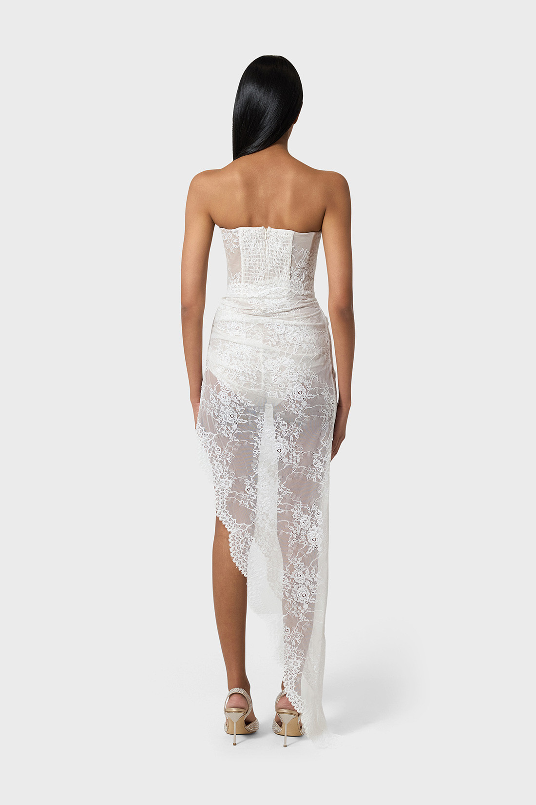 GIUSEPPE DI MORABITO: BODY-DRESS IN LACE