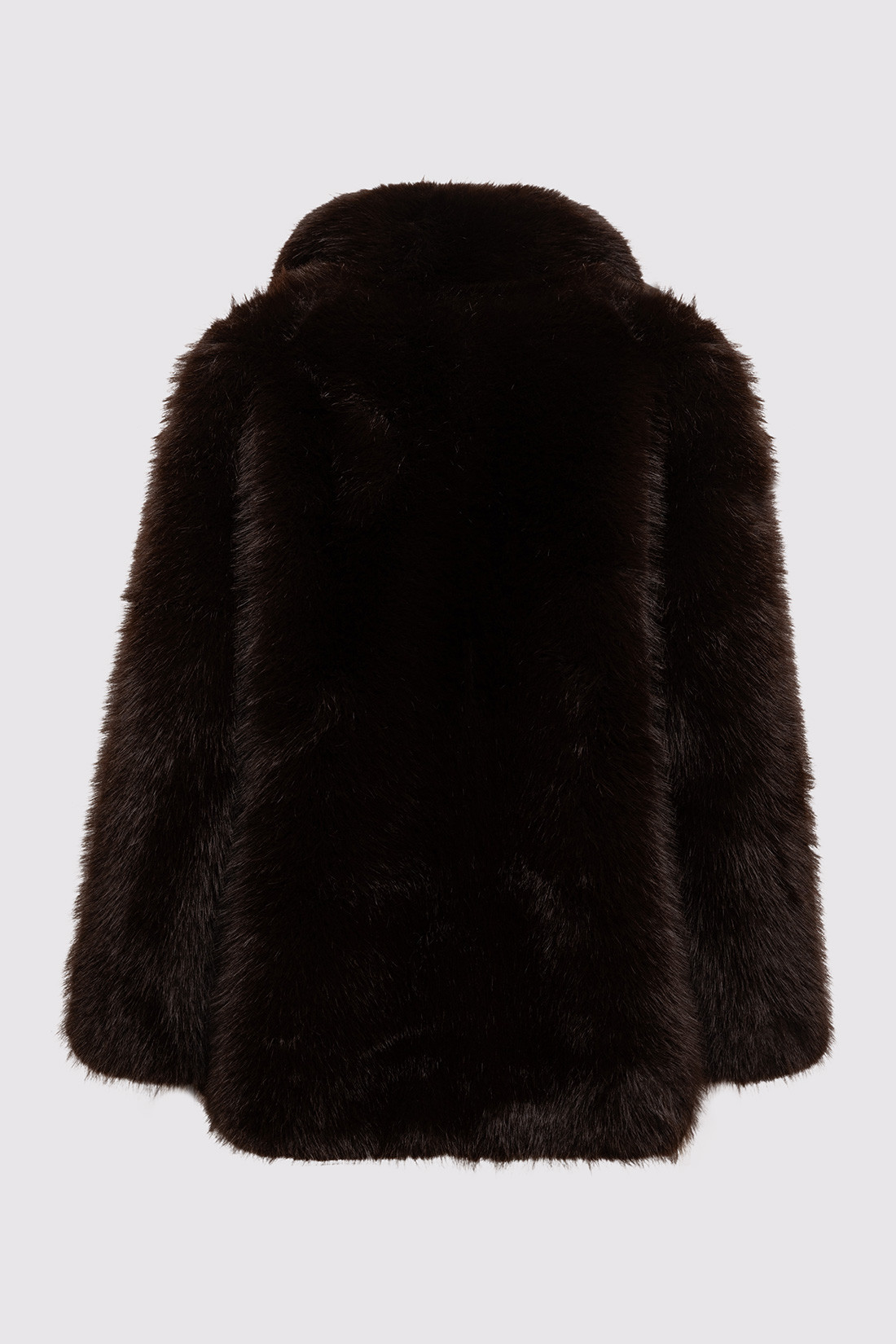 GIUSEPPE DI MORABITO: CROPPED BOMBER JACKET IN FAUX FUR
