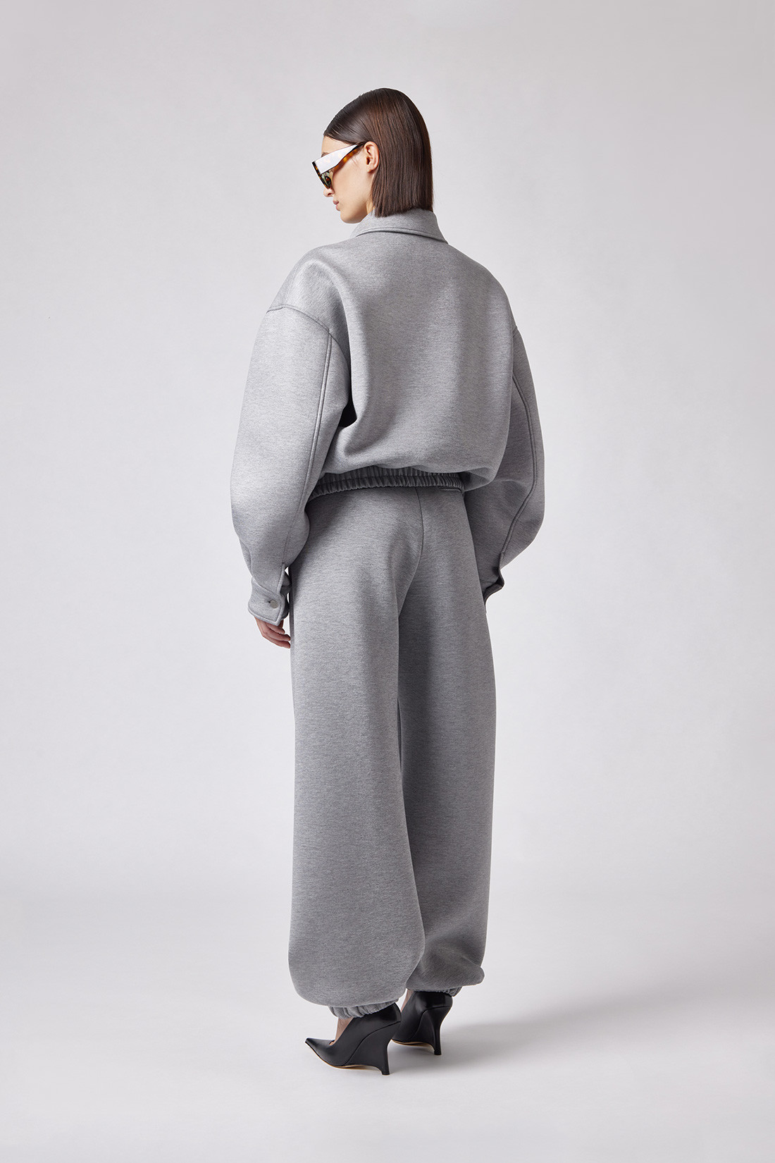 GIUSEPPE DI MORABITO: FLEECE BOMBER JACKET