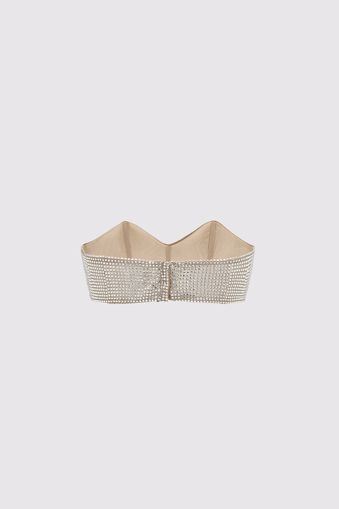 GIUSEPPE DI MORABITO: CRYSTAL-DECORATED BRA