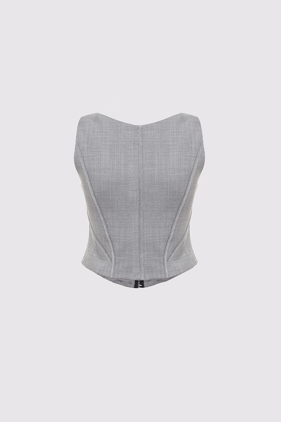 GIUSEPPE DI MORABITO: BUSTIER CON GANCETTI METALLICI