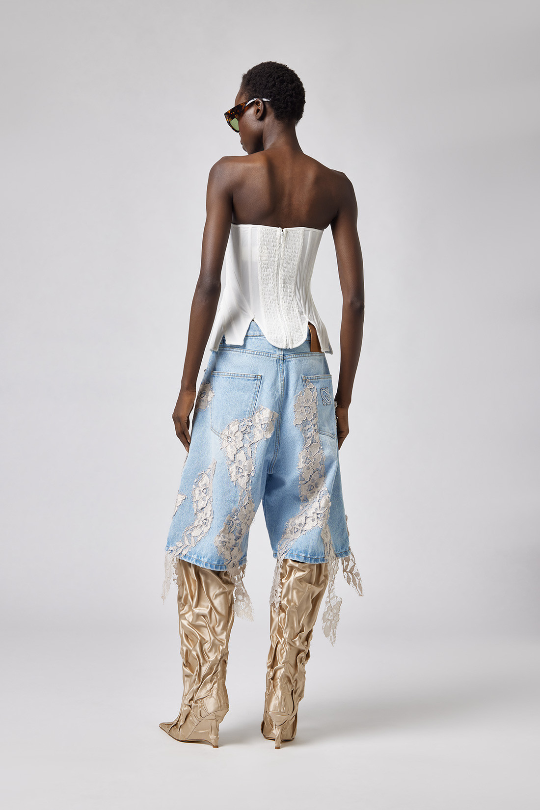 GIUSEPPE DI MORABITO: SILK BUSTIER
