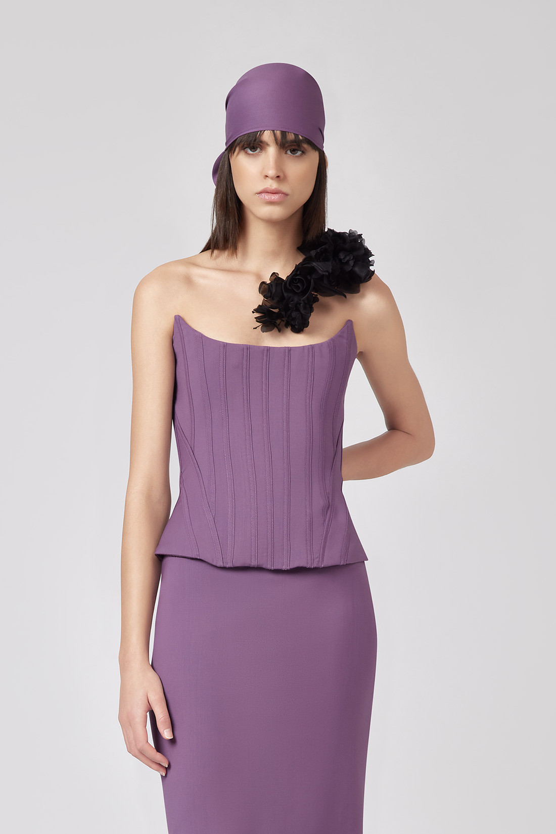 GIUSEPPE DI MORABITO: BUSTIER DI SETA