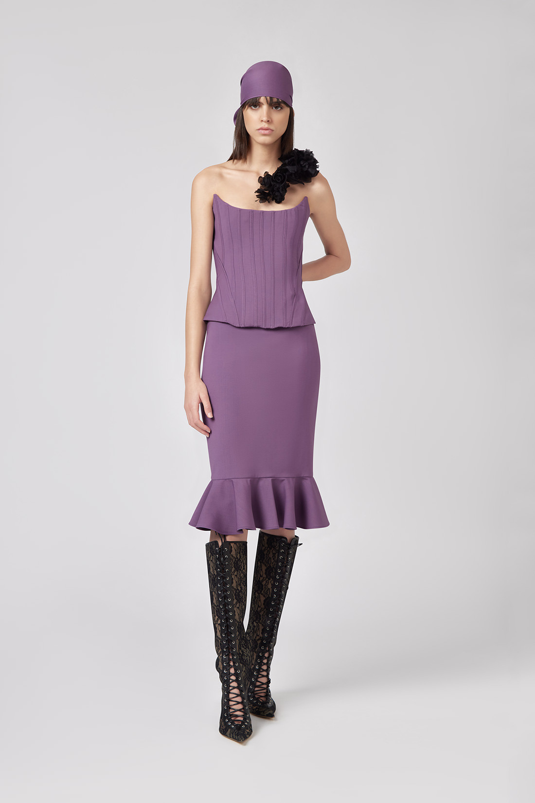 GIUSEPPE DI MORABITO: BUSTIER DI SETA