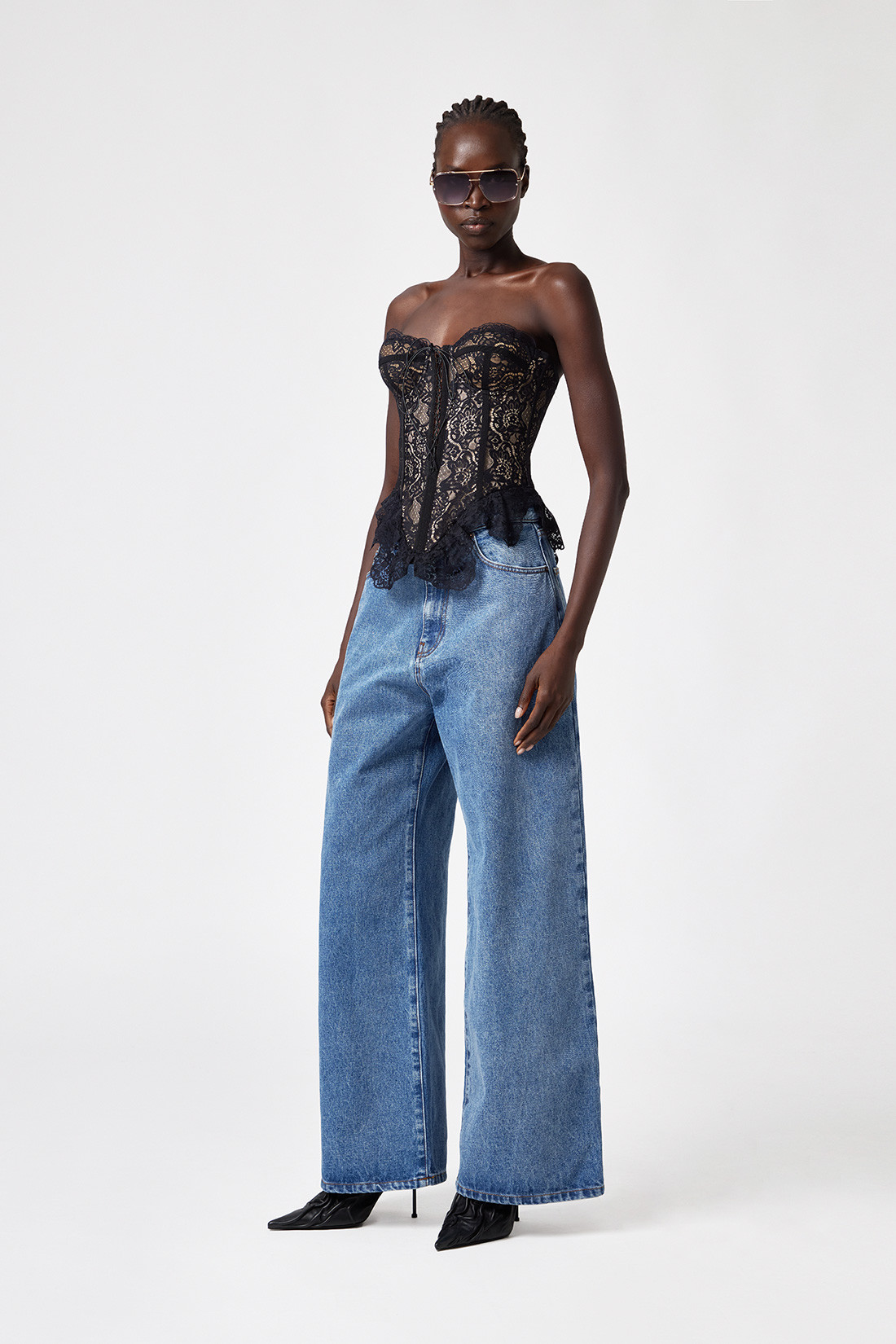 【正規品】Bibiy. LOLA PEPURAMU BUSTIER Lace Bustier