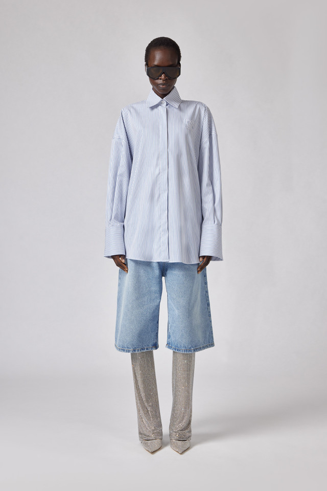 OVERSIZED STRIPED SHIRT