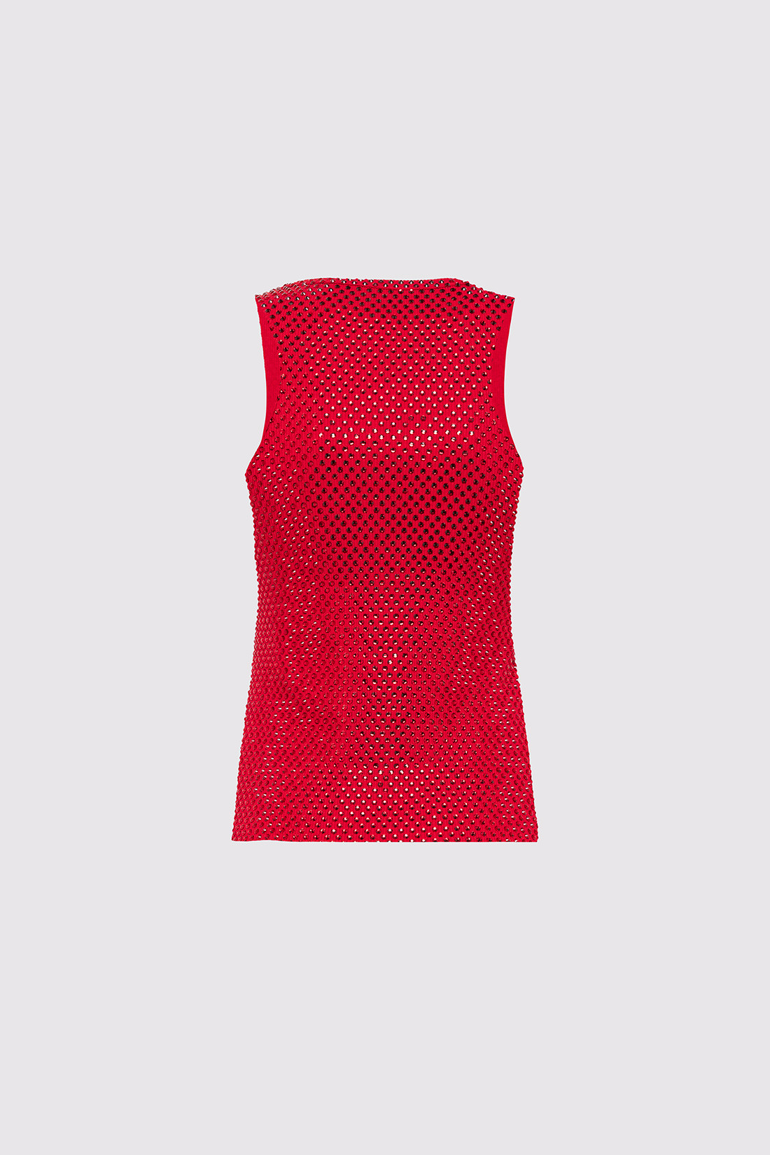 GIUSEPPE DI MORABITO: CRYSTAL-DECORATED TANK TOP