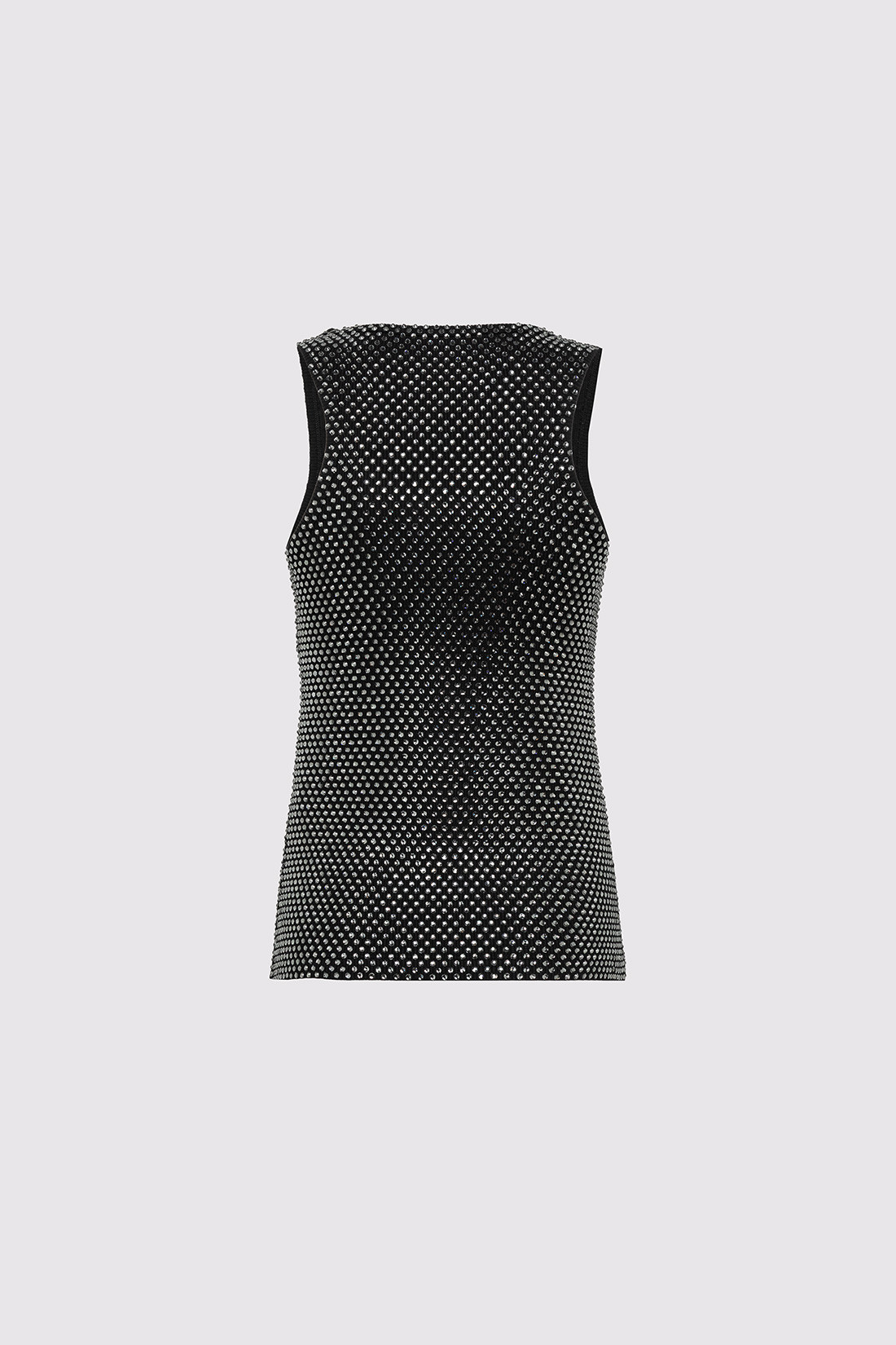 GIUSEPPE DI MORABITO: CRYSTAL-DECORATED TANK TOP