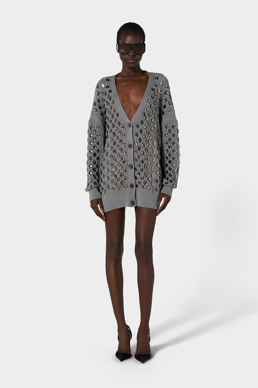 GIUSEPPE DI MORABITO: KNIT CARDIGAN
