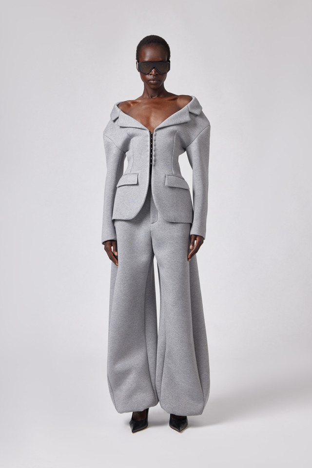 JACKET WITH SHOULDER CUTOUTS