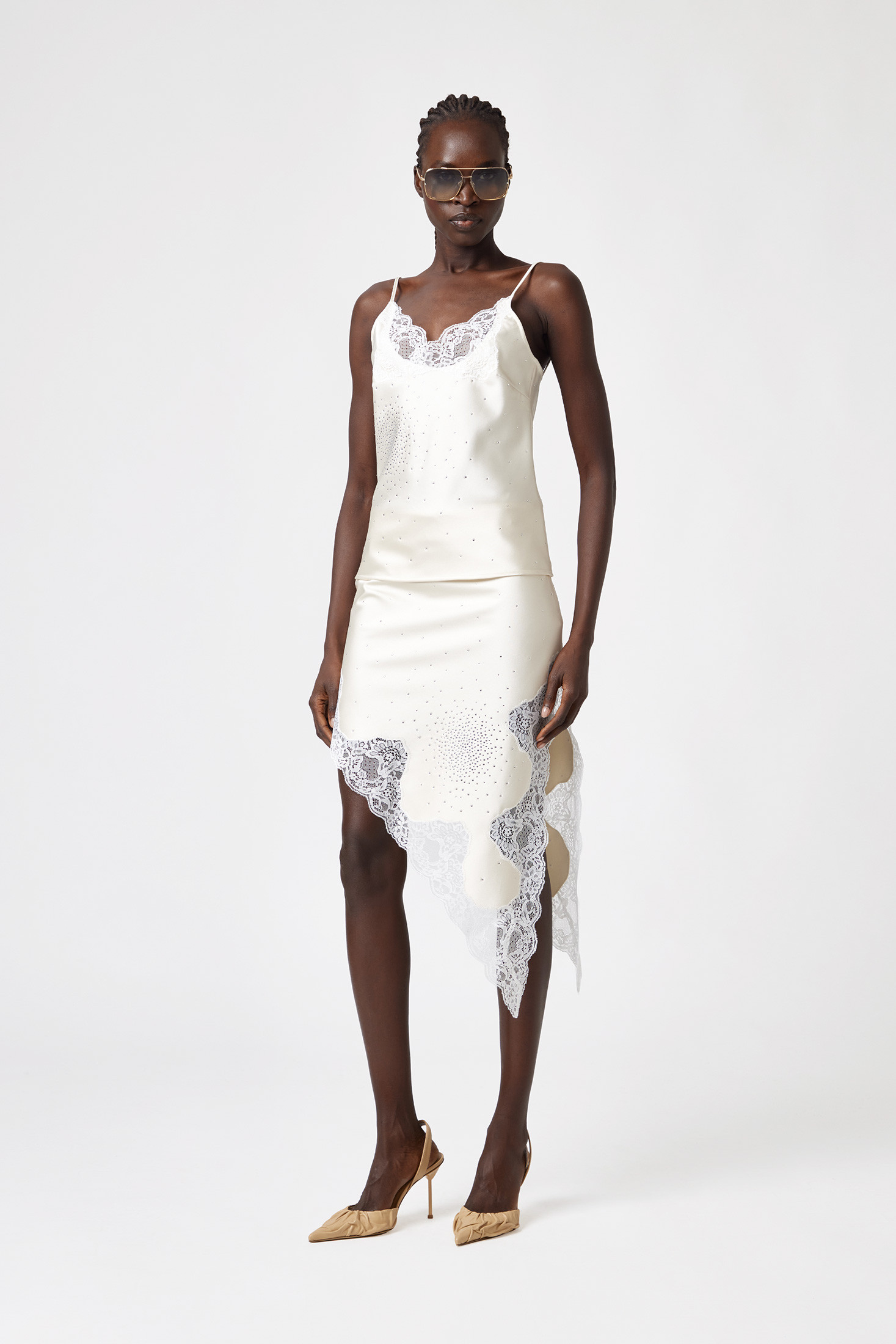 【ri 】litmus over ray skirt High Rise A-line Deconstructed Skirt - Purple | Levi's® US