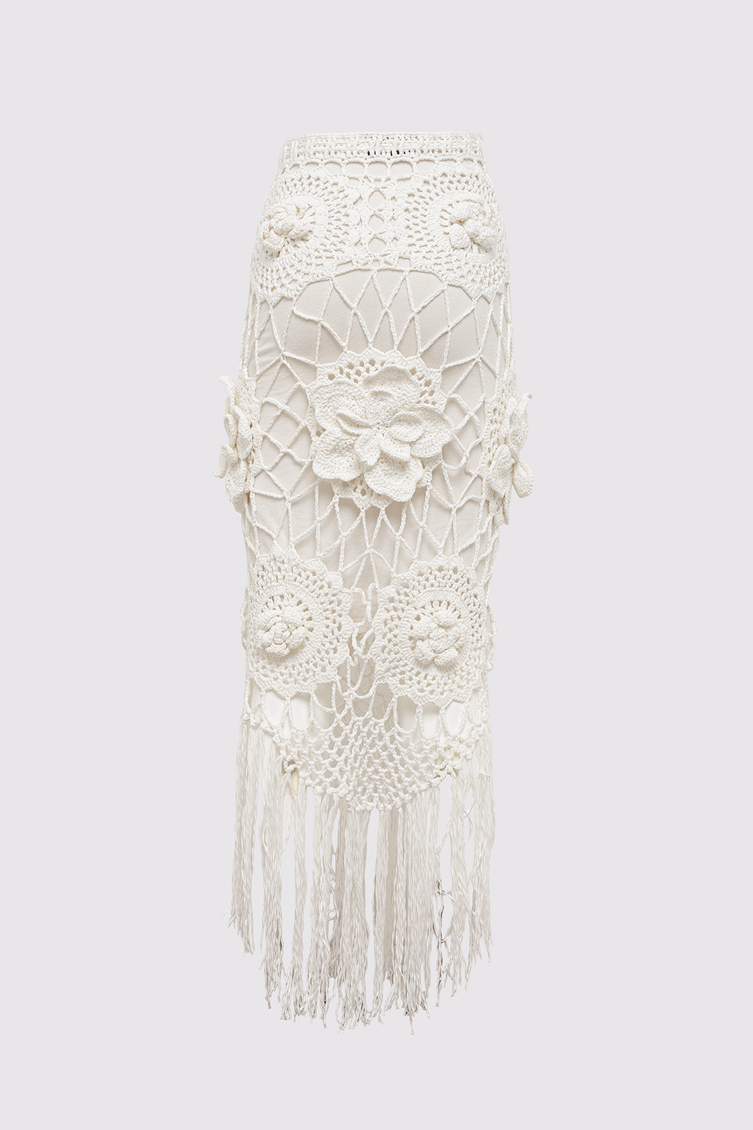GIUSEPPE DI MORABITO: MACRAMÉ SKIRT