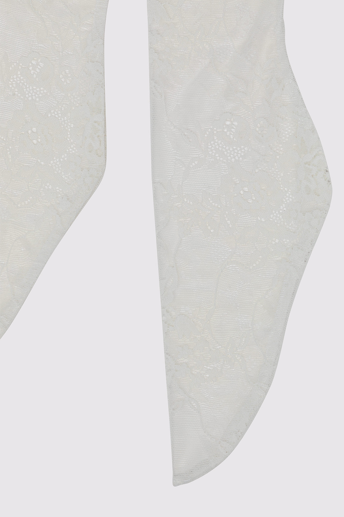 GIUSEPPE DI MORABITO: LEGGINGS IN TEXTURED LACE