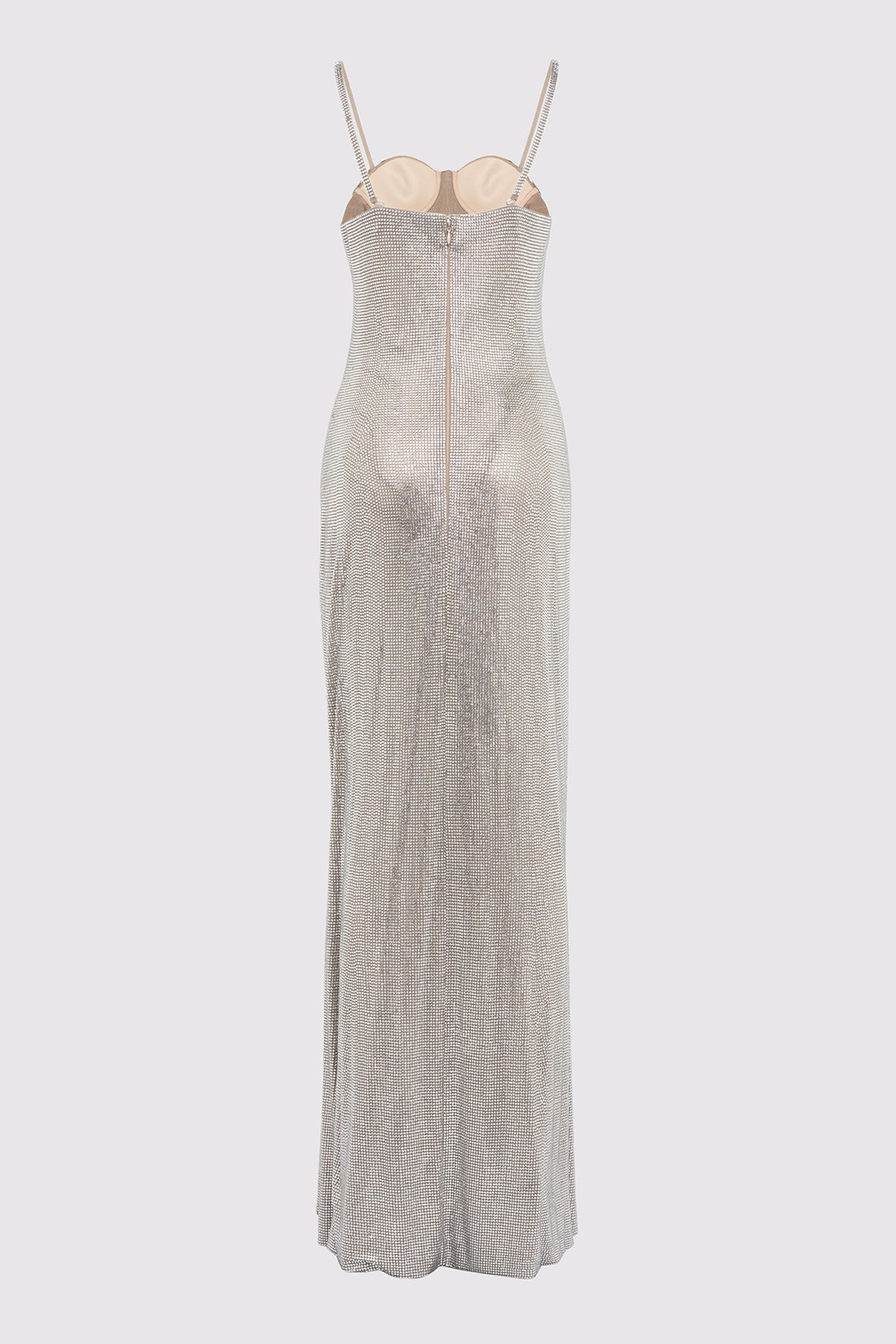 GIUSEPPE DI MORABITO: SHELL-EMBELLISHED LONG DRESS