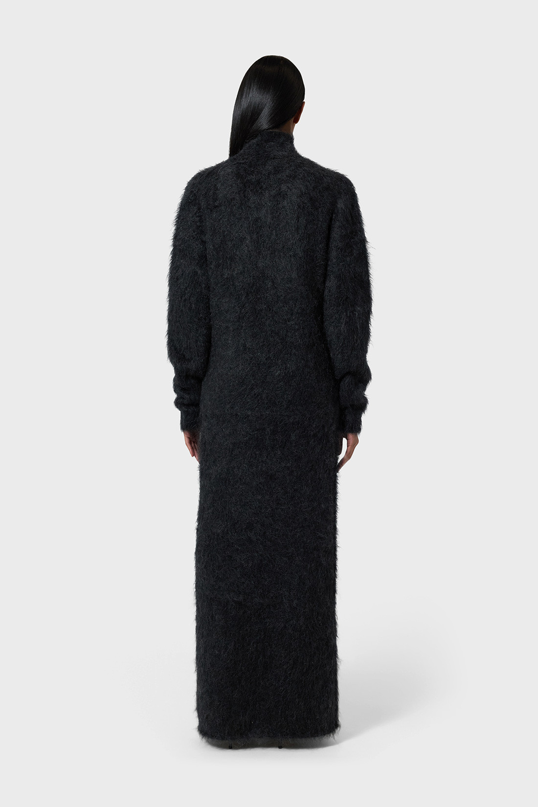 GIUSEPPE DI MORABITO: LONG DRESS IN MOHAIR