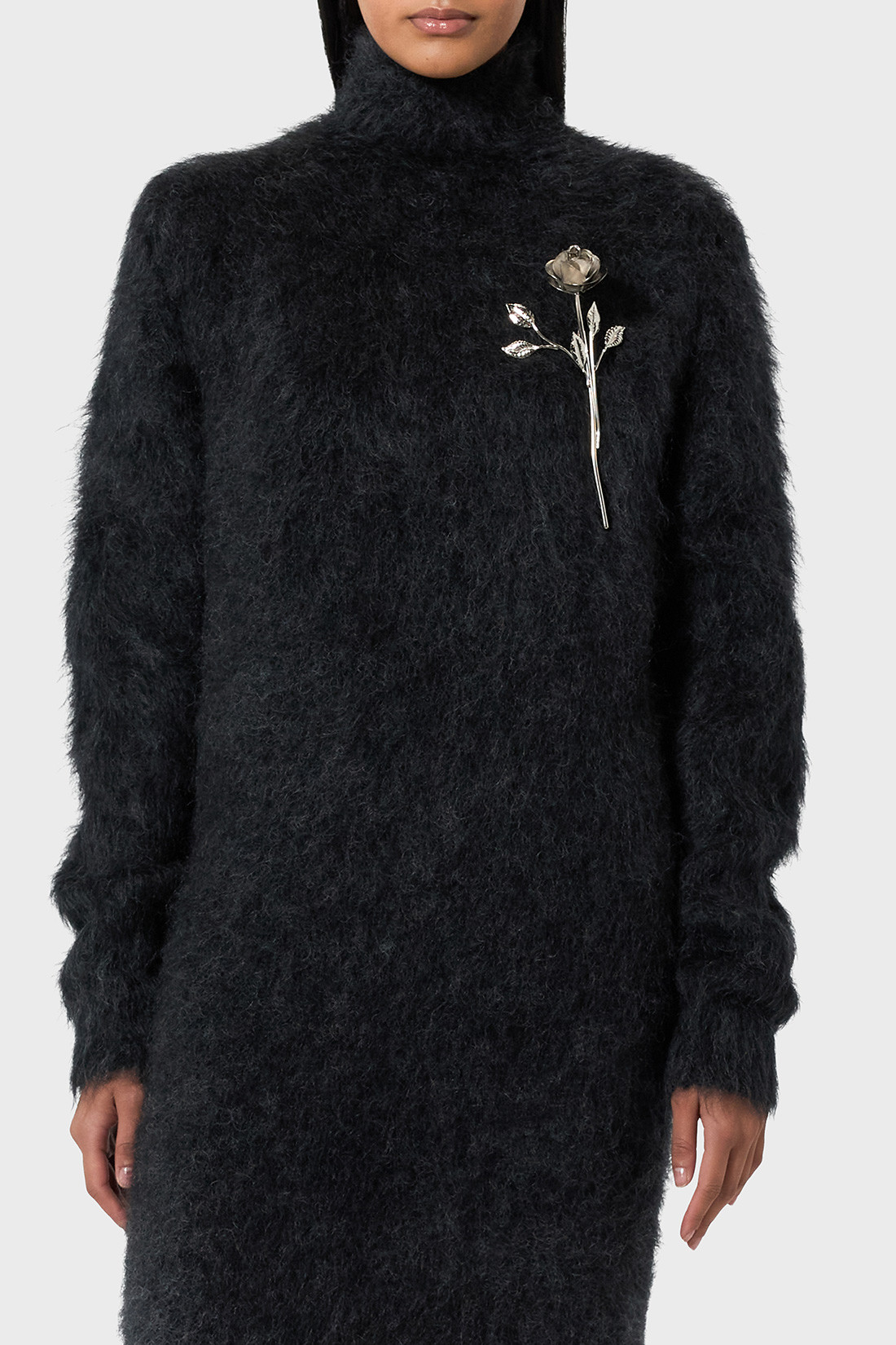 GIUSEPPE DI MORABITO: LONG DRESS IN MOHAIR