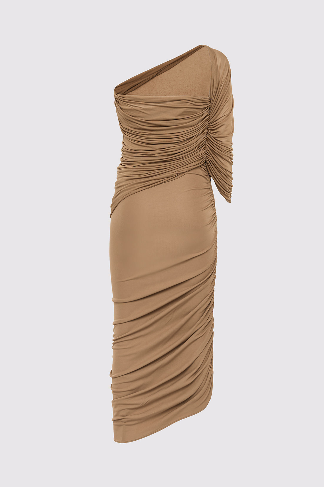 GIUSEPPE DI MORABITO: MIDI DRESS CON DRAPPO